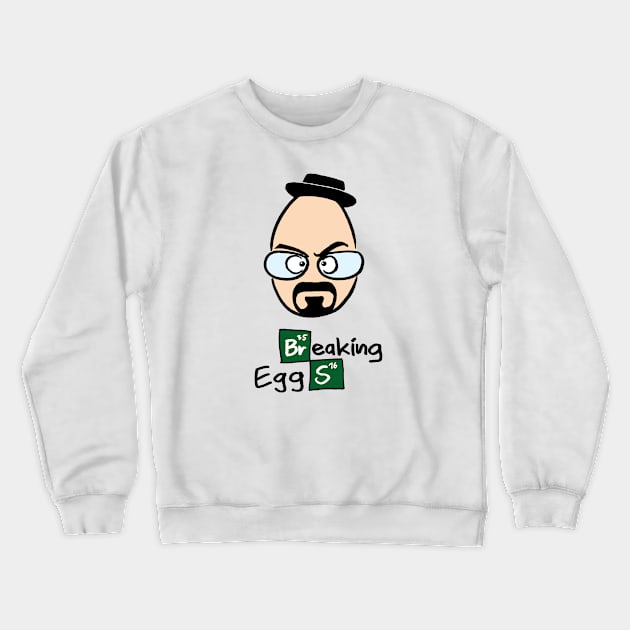 Breaking Eggs Crewneck Sweatshirt by ticulin